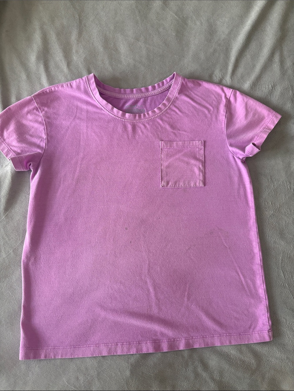Cat & Jack Lilac Short-Sleeve Pocket Tee